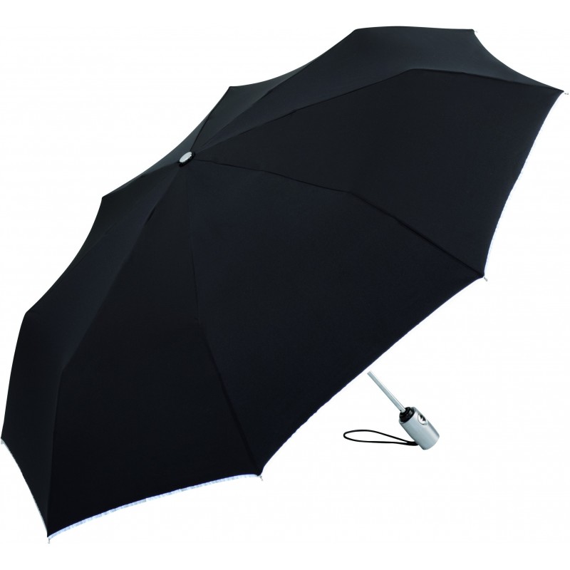 Parapluie pliable en pongée 