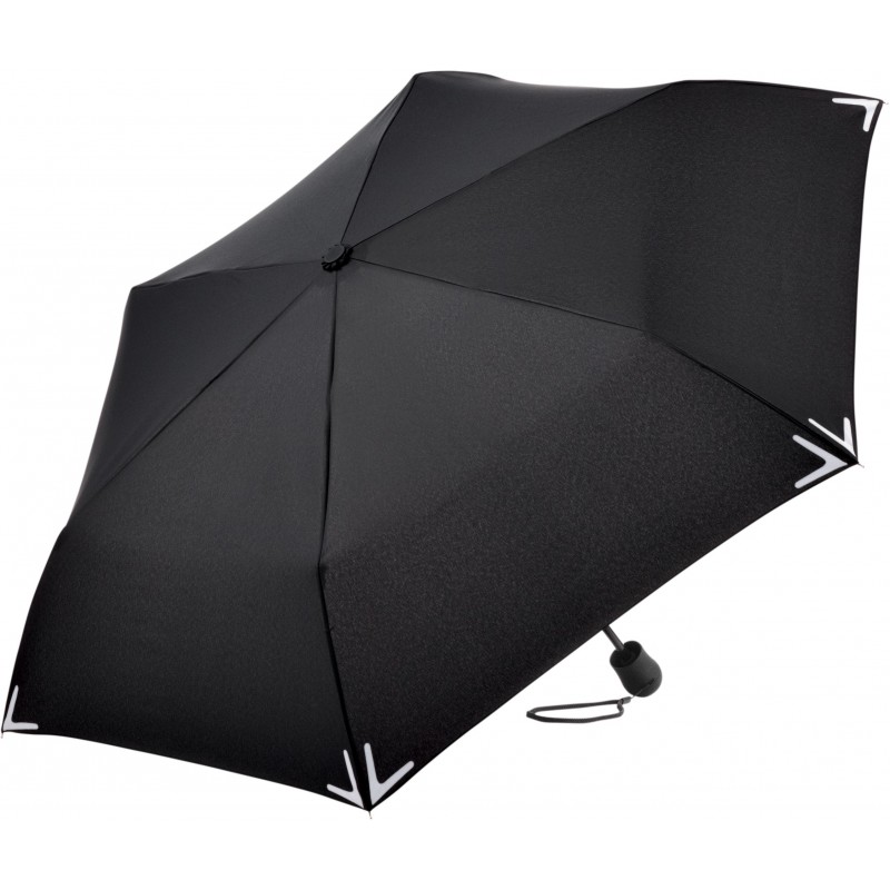 Parapluie de poche avec LED rotative 