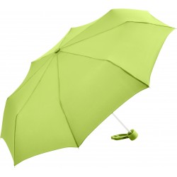 Parapluie de poche poignée droite assortie 