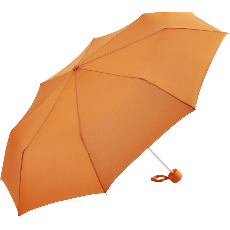 Parapluie de poche poignée droite assortie 
