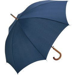 Parapluie ville avec poignée canne en bois 