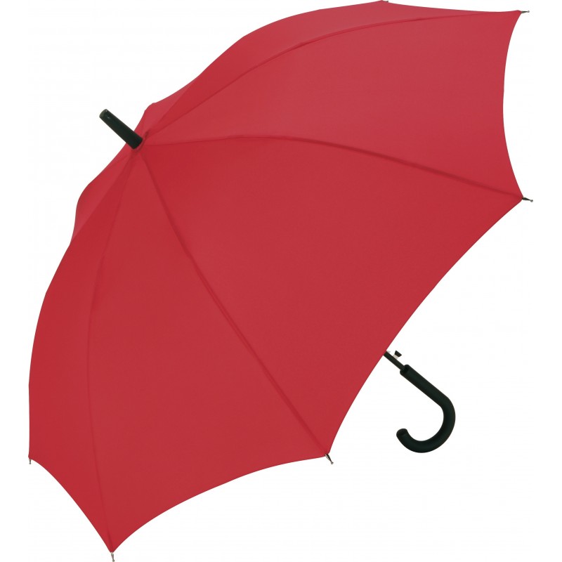 Parapluie droit poignée canne plastique 