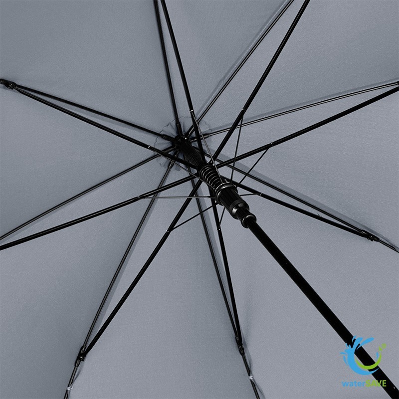 Parapluie publicitaire écoresponsable – 105 cm, PET recycléFP1122WSCouleur:gris