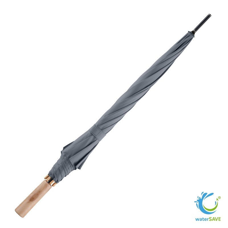 Parapluie publicitaire écoresponsable – 105 cm, PET recycléFP1122WSCouleur:gris