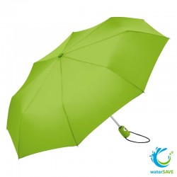 Parapluie pliant poignée droite assortie 