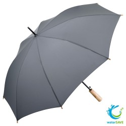 Parapluie droit avec poignée droite en bois 